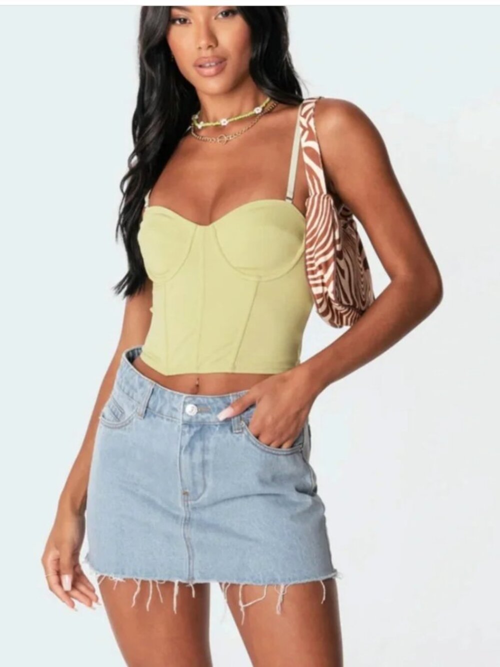 {Edikted} Adley Corset Top - Size Small